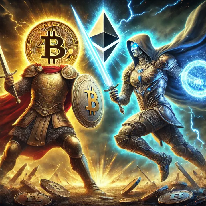 ⚔️ Bitcoin vs. Ethereum: ¿Rivales o Complementarios?